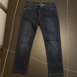 TOD’S Dark Wash Skinny Jeans – Size 35 (Made in Italy)